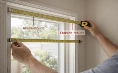 How to Measure Windows for Perfect-Fit Blinds (Inside vs Outside Mount)